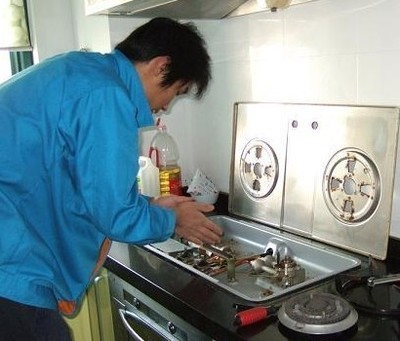 桂林市名气燃气灶维修服务案例
